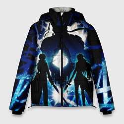 Куртка зимняя мужская Sword Art Online Кирито Асуна, цвет: 3D-черный