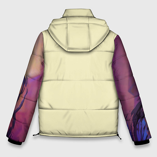 Мужская зимняя куртка Омен / 3D-Черный – фото 2