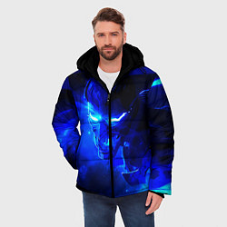 Куртка зимняя мужская Валорант, цвет: 3D-светло-серый — фото 2