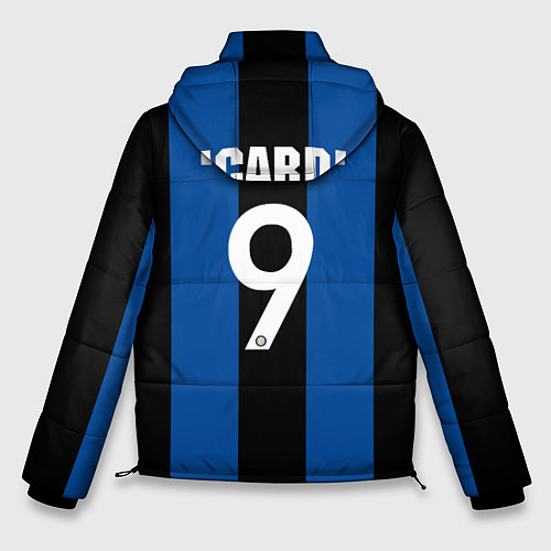 Мужская зимняя куртка Икарди FC Inter / 3D-Черный – фото 2