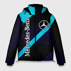Куртка зимняя мужская Mercedes Benz, цвет: 3D-красный