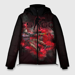Куртка зимняя мужская КС ГО, цвет: 3D-черный
