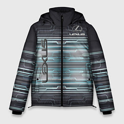 Куртка зимняя мужская Lexus, цвет: 3D-черный