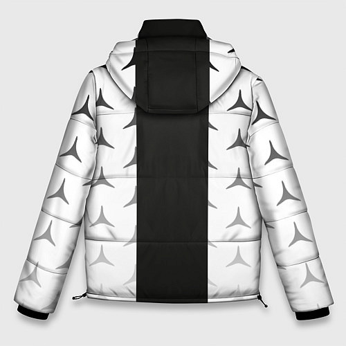 Мужская зимняя куртка MERCEDES BENZ / 3D-Светло-серый – фото 2
