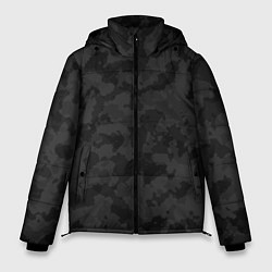 Куртка зимняя мужская СПЕЦ КАМУФЛЯЖ, цвет: 3D-черный