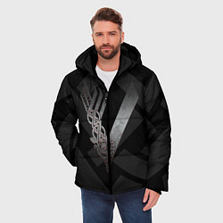 Куртка зимняя мужская ВИКИНГИ VIKINGS V, цвет: 3D-черный — фото 2