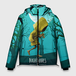 Куртка зимняя мужская Little Nightmares 2, цвет: 3D-черный