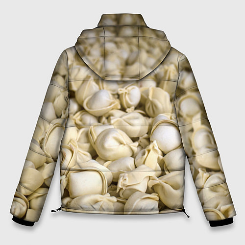 Мужская зимняя куртка Пельмени / 3D-Черный – фото 2