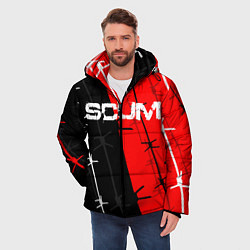 Куртка зимняя мужская SCUM, цвет: 3D-черный — фото 2