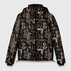 Куртка зимняя мужская Jazz, цвет: 3D-черный
