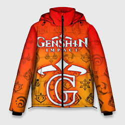 Мужская зимняя куртка GENSHIN IMPACT