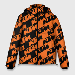 Куртка зимняя мужская KTM КТМ Z, цвет: 3D-черный
