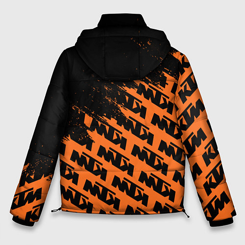 Мужская зимняя куртка KTM КТМ / 3D-Черный – фото 2
