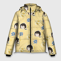 Куртка зимняя мужская Чиби Чжун Ли, цвет: 3D-черный