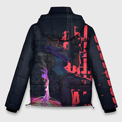 Мужская зимняя куртка Valorant: Astra / 3D-Черный – фото 2