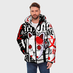 Куртка зимняя мужская МАСКА ТАНДЖИРО КАМАДО, цвет: 3D-черный — фото 2