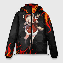 Мужская зимняя куртка Genshin Impact - Klee