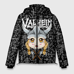 Куртка зимняя мужская Valheim Girl, цвет: 3D-черный