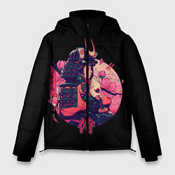 Куртка зимняя мужская Вишневый Самурай, цвет: 3D-черный