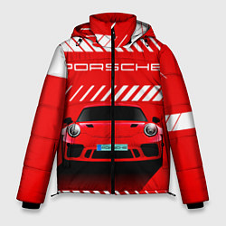 Мужская зимняя куртка PORSCHE ПОРШЕ RED STYLE