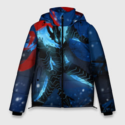 Куртка зимняя мужская Поднятие уровня Аниме, цвет: 3D-светло-серый