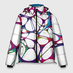 Куртка зимняя мужская Нейроны, цвет: 3D-красный
