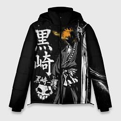 Куртка зимняя мужская Bleach, Ичиго с мечом, цвет: 3D-светло-серый