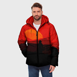 Куртка зимняя мужская RDR2, цвет: 3D-светло-серый — фото 2