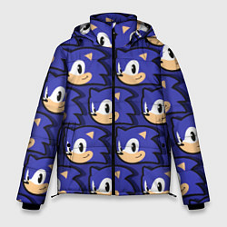 Куртка зимняя мужская Sonic pattern, цвет: 3D-красный