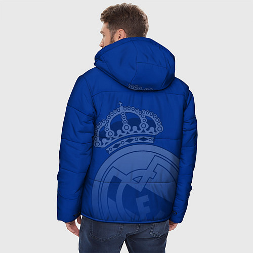 Мужская зимняя куртка REAL MADRID РЕАЛ МАДРИД / 3D-Светло-серый – фото 4