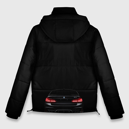 Мужская зимняя куртка BMW Car / 3D-Черный – фото 2