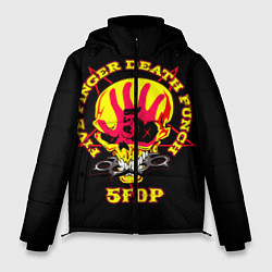 Куртка зимняя мужская Five Finger Death Punch FFDP, цвет: 3D-красный