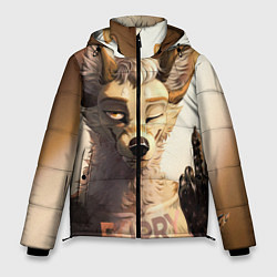 Куртка зимняя мужская Furry jackal, цвет: 3D-черный