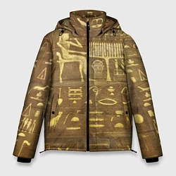 Куртка зимняя мужская Настенная живопись, цвет: 3D-черный