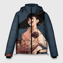 Куртка зимняя мужская Леди Димитреску Мать, цвет: 3D-черный