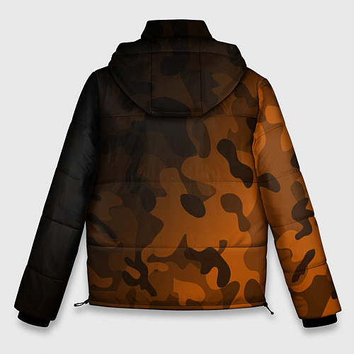 Мужская зимняя куртка KTM КТМ CAMO RACING / 3D-Красный – фото 2