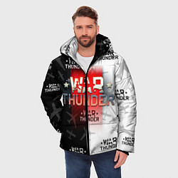 Куртка зимняя мужская WAR THUNDER ВАР ТАНДЕР, цвет: 3D-черный — фото 2