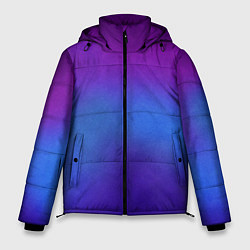 Куртка зимняя мужская Leather gradient, цвет: 3D-черный