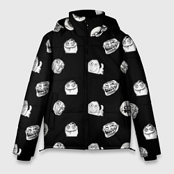 Куртка зимняя мужская Trollolo, цвет: 3D-черный