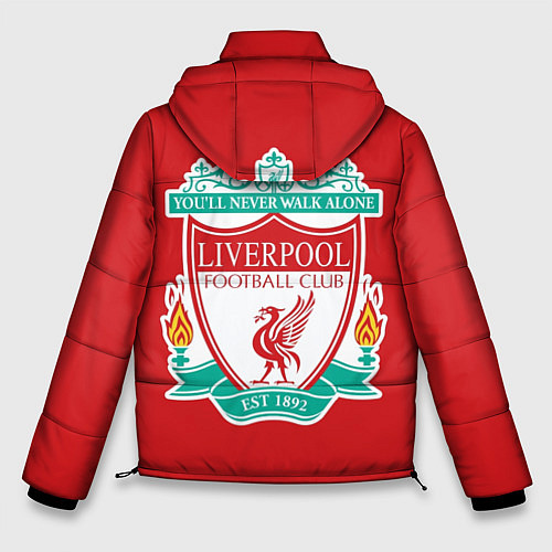 Мужская зимняя куртка F C LIVERPOOL / 3D-Черный – фото 2