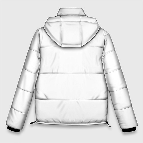 Мужская зимняя куртка Цитаты Мурада / 3D-Черный – фото 2