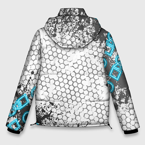 Мужская зимняя куртка Игра в кальмара / 3D-Черный – фото 2