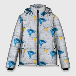 Куртка зимняя мужская Вихрь - ураган, цвет: 3D-черный