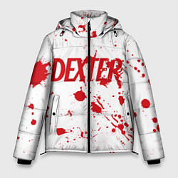 Куртка зимняя мужская Dexter logo Декстер брызги крови, цвет: 3D-черный