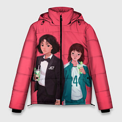 Куртка зимняя мужская Милахи 067 и 240, цвет: 3D-черный
