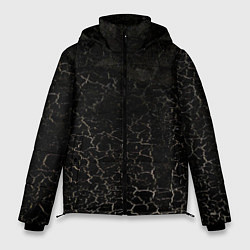 Куртка зимняя мужская Квадрат Малевича как фон, цвет: 3D-черный
