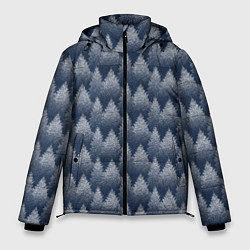 Куртка зимняя мужская Еловый Лес, цвет: 3D-черный