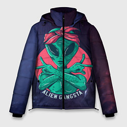 Куртка зимняя мужская Инопланетянин Гангста, цвет: 3D-светло-серый