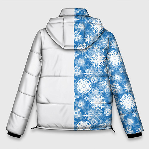 Мужская зимняя куртка Подарок от Санты / 3D-Черный – фото 2