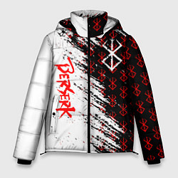 Куртка зимняя мужская Berserk Anime, цвет: 3D-красный
